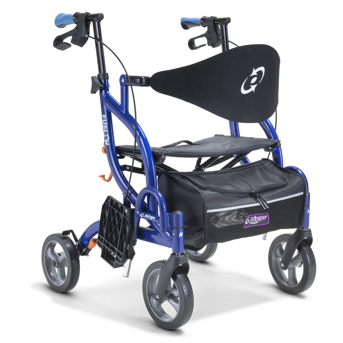 Drive AirGo Fusion 2-in-1 Rollator and Transport Chair