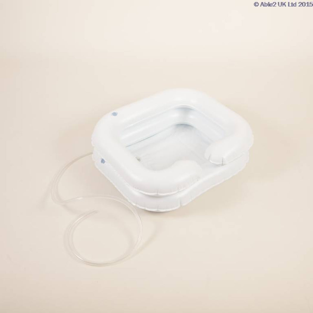 Atlantis inflatable shampoo basin with drain hose (image 2)
