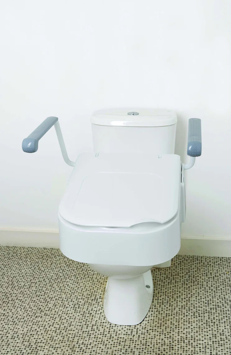 Drive Raised Toilet Seat with Arms and Lid (image 3)