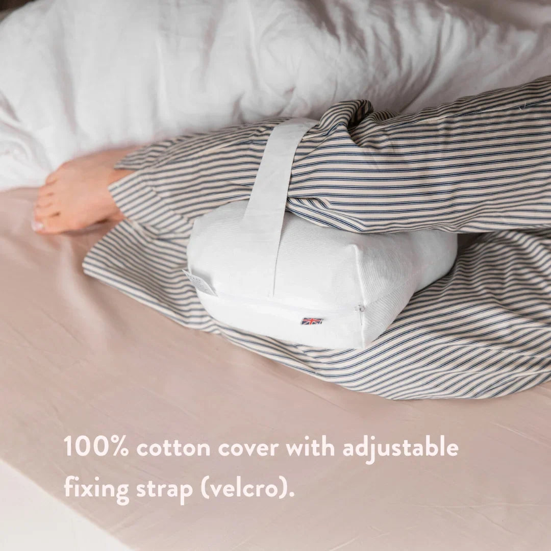 Putnams knee pillow with cotton cover and adjustable strap (image 6)