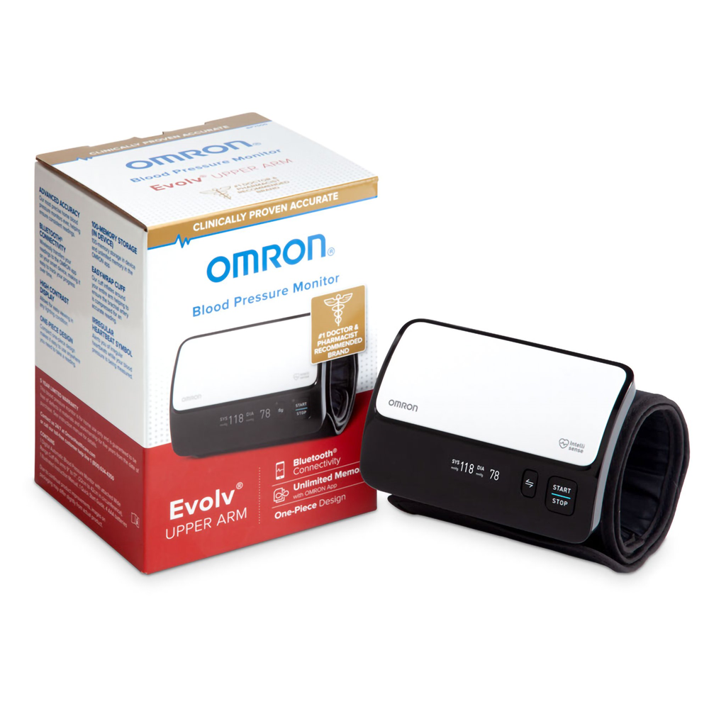 Omron Evolv Wireless Upper Arm Blood Pressure Monitor
