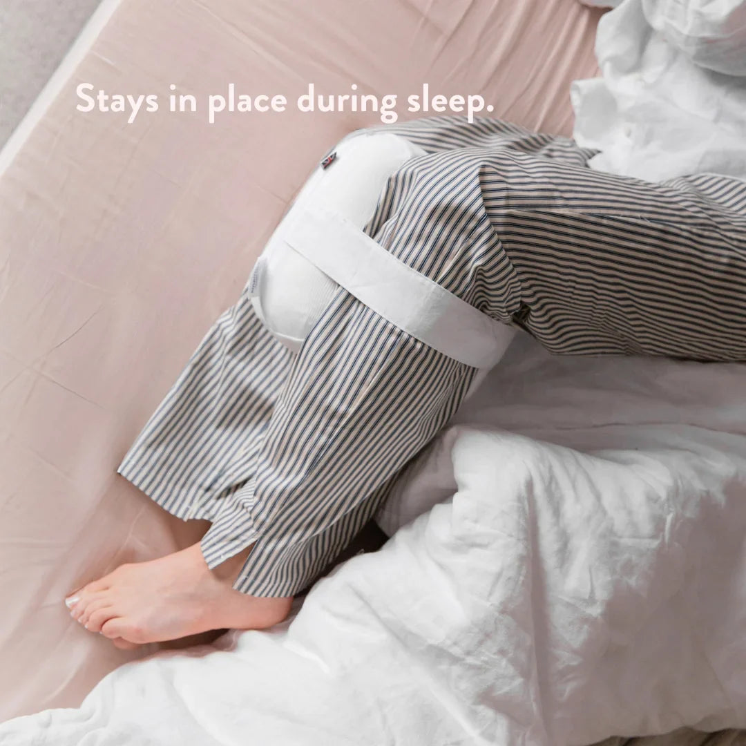 Putnams knee pillow with cotton cover and adjustable strap (image 7)