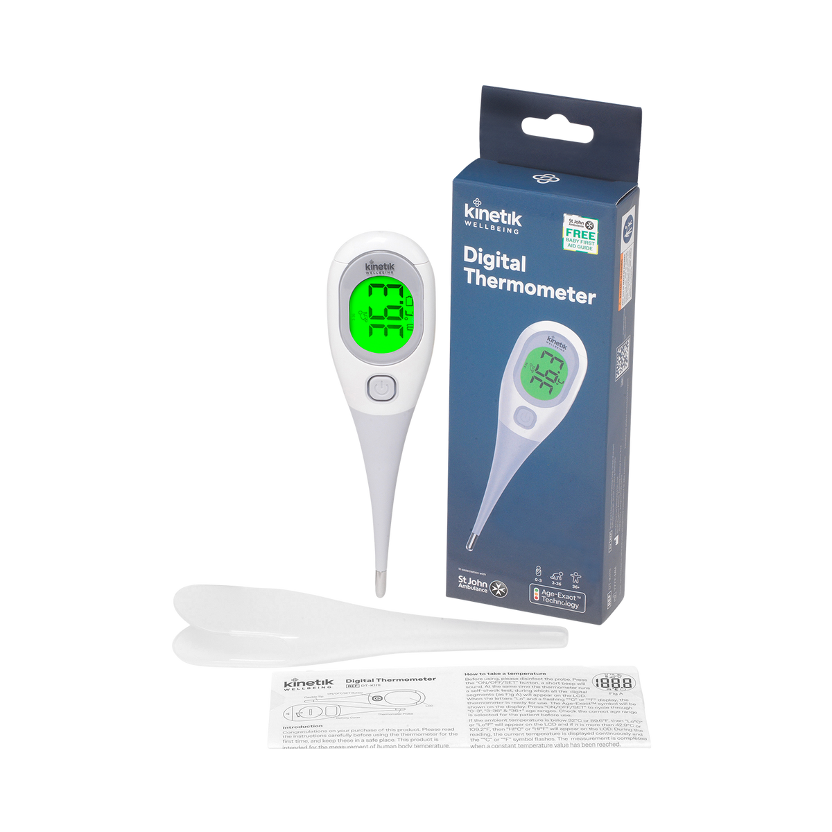 Kinetik Digital Thermometer DT-K111I (image 2)