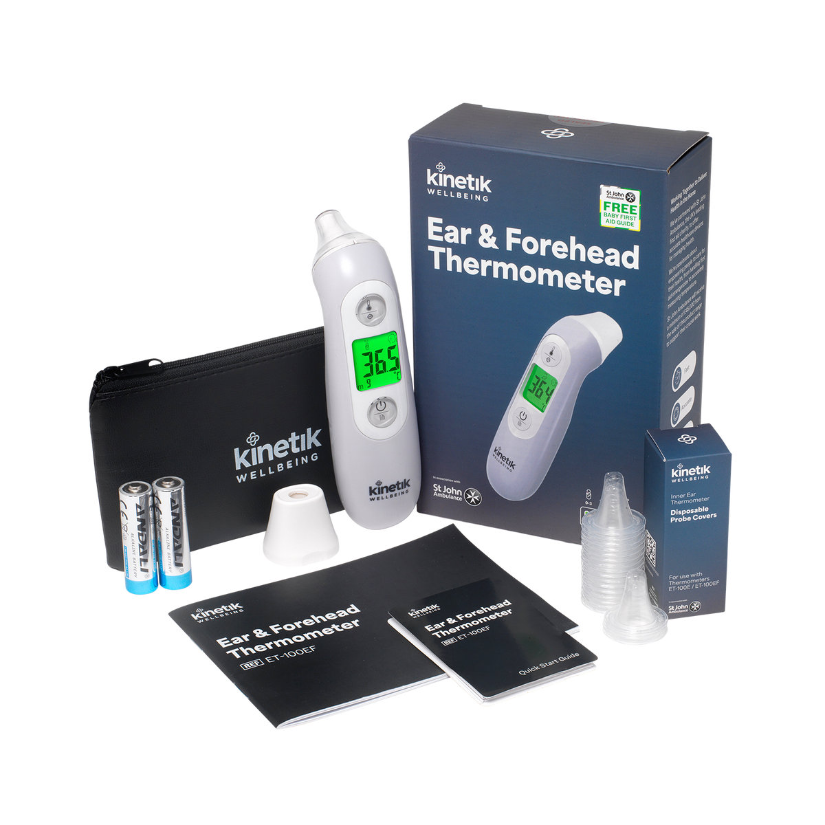 Kinetik Ear and Forehead Thermometer ET-100EF (image 2)