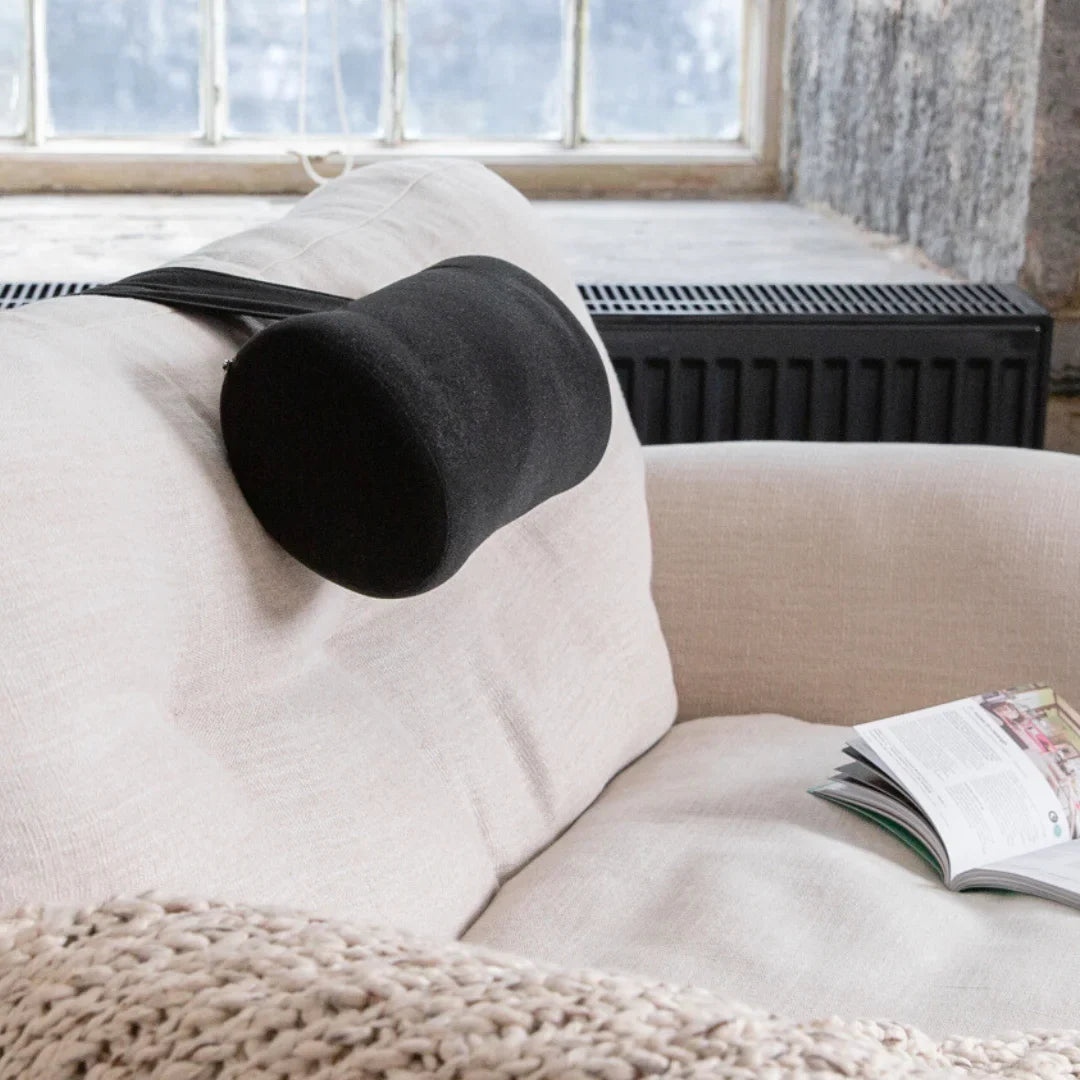 Putnams Rest-a-Head cushion on an armchair (image 2)