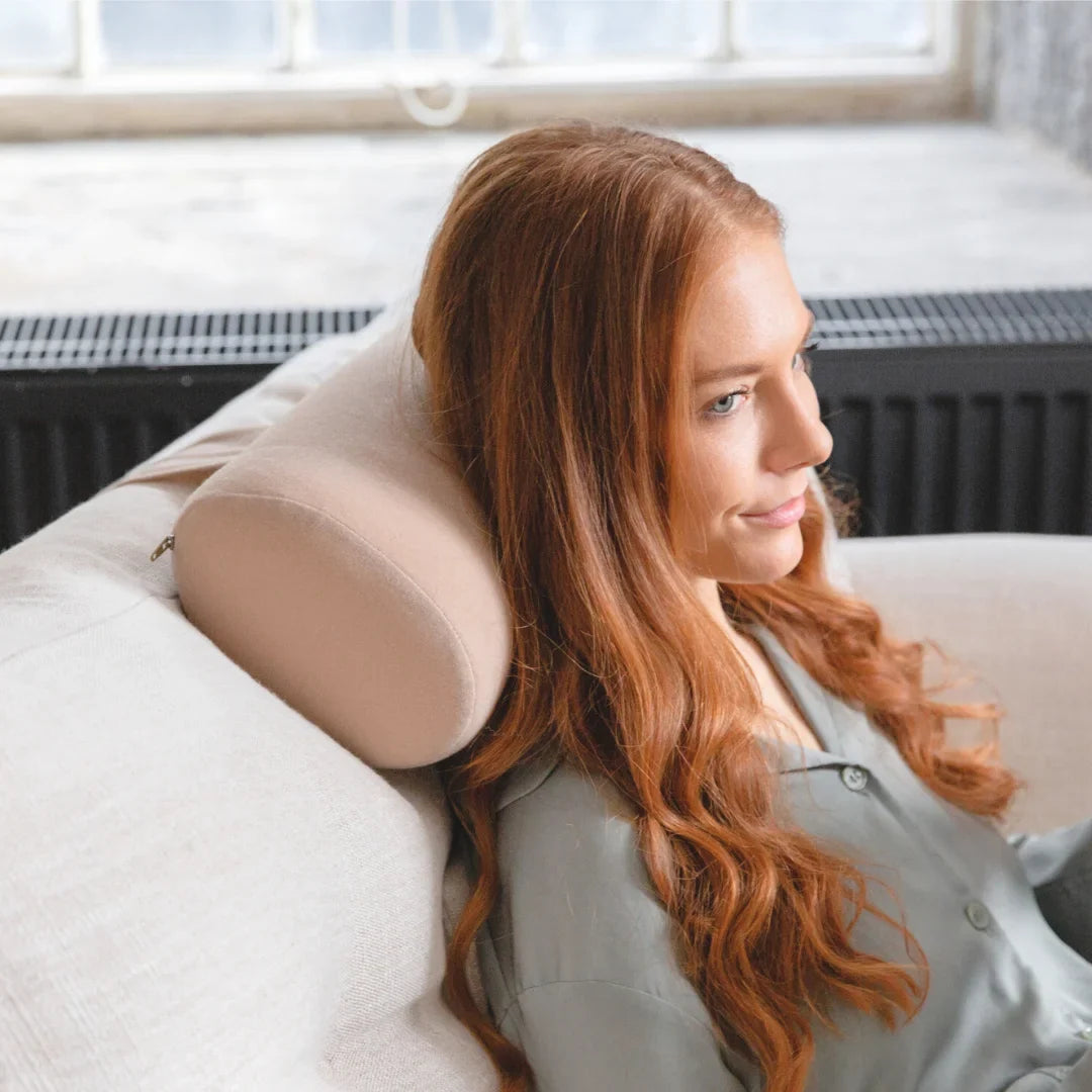 Putnams Rest-a-Head cushion on an armchair (image 5)