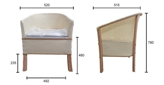 Homecraft Wooden Bedroom Commode dimensions diagram