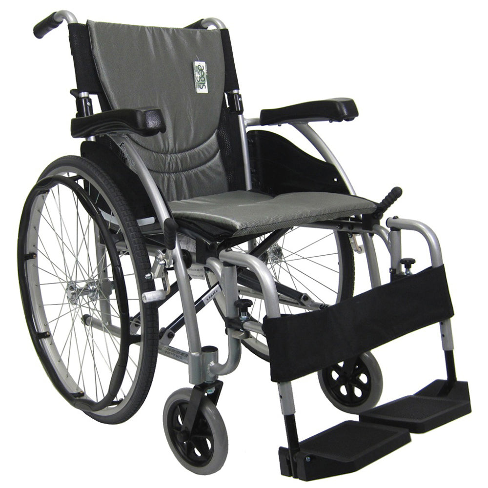 Ultra Lightweight Wheelchair w/ Swing Away Footrest