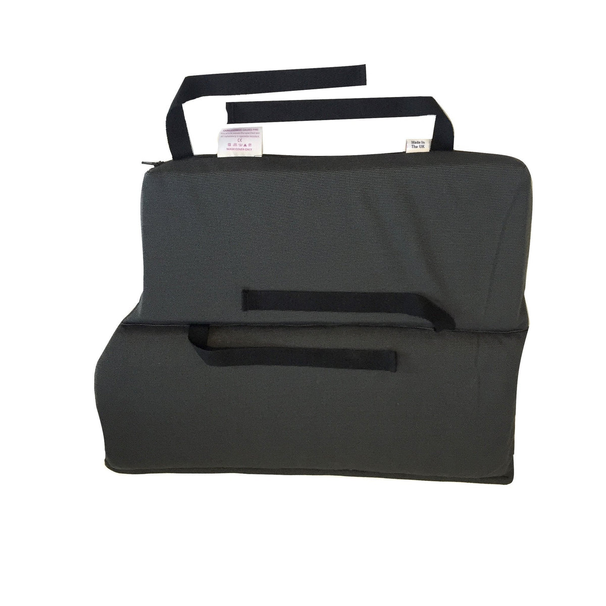 Pair of Putnams black memory foam wheelchair armrest cushions (image 6)