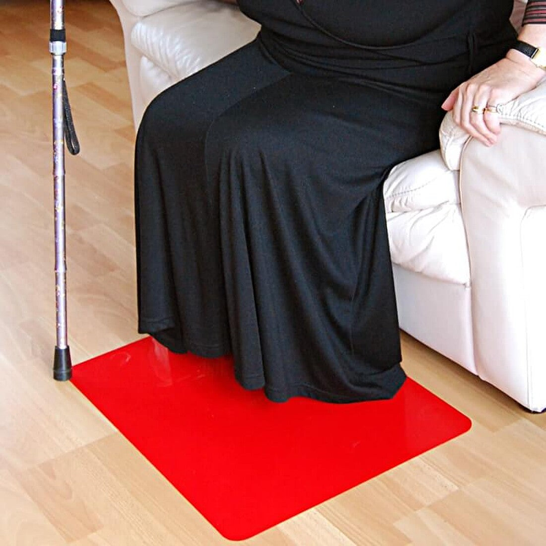 Tenura blue silicone anti-slip floor mat (image 2)