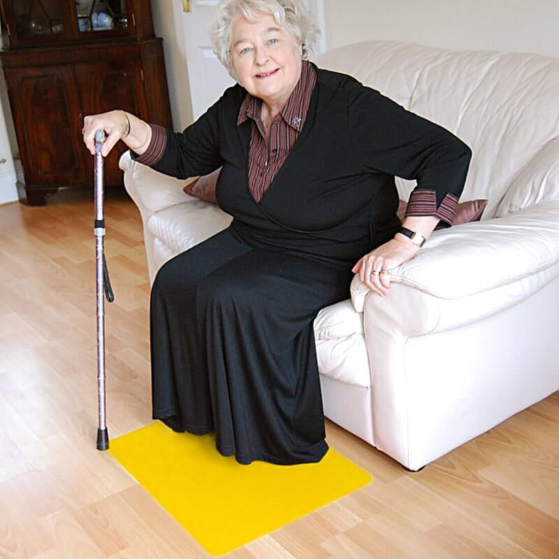Tenura blue silicone anti-slip floor mat (image 6)