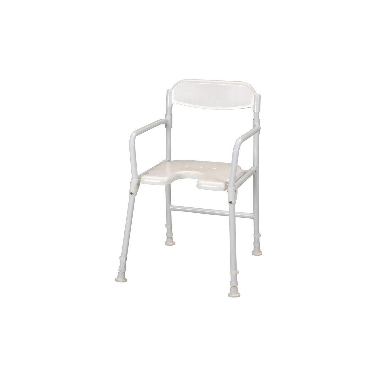 Homecraft White Line Folding Shower Chair